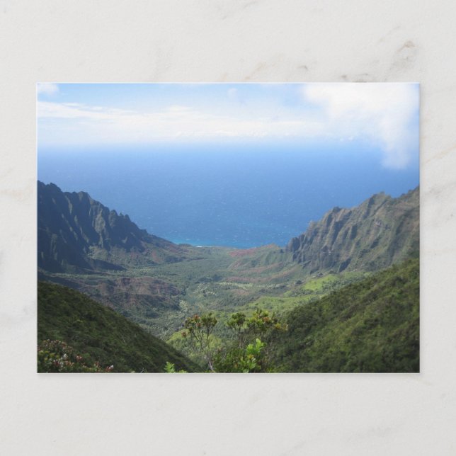 Kauai's Na Pali Coast postcard (Front)