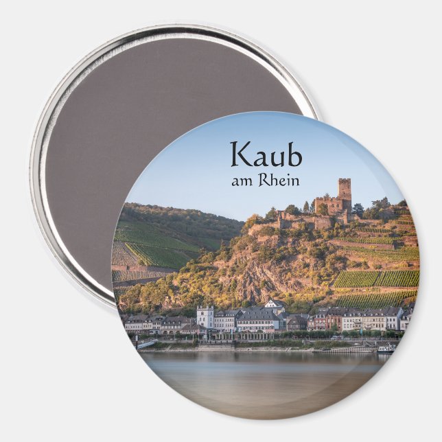 Kaub am Rhein Germany Magnet (Front/Back)