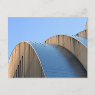 Kauffman Center Blue Curves, Kansas City Postcard