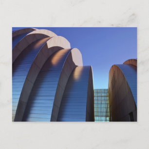 Kauffman Center Curves and Shadows, Kansas City Postcard