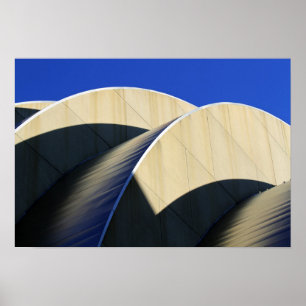 Kauffman Center Curves and Shadows Poster