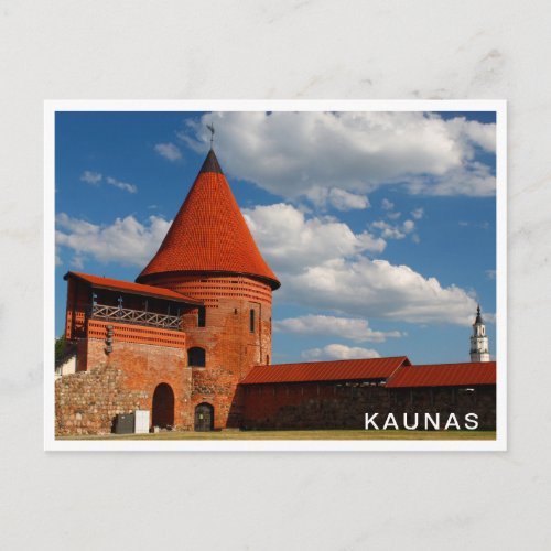 Kaunas Castle Postcard