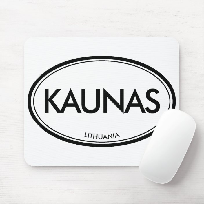 Kaunas, Lithuania Mouse Pad