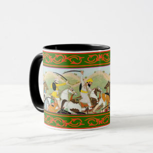 Kaur -  Sikh Historical Art #3 - black Mug
