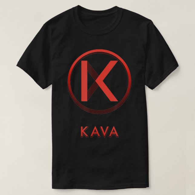 KAVA Crypto Token Decentralized Finance HODL Block T-Shirt (Design Front)