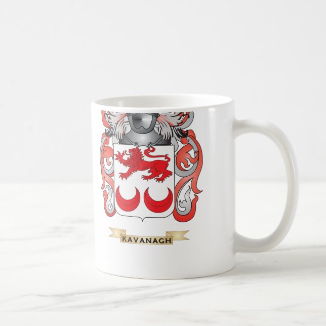 Kavanagh Coat of Arms (Family Crest) Coffee Mug (Right)