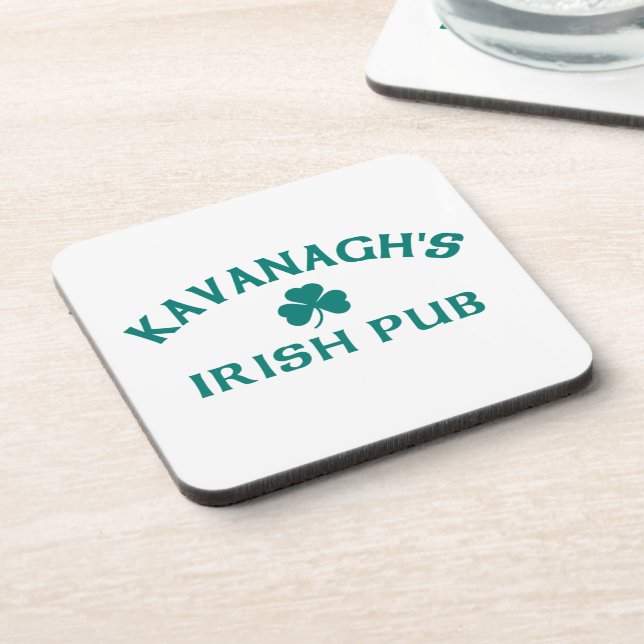Kavanagh's Irish Pub  Beverage Coaster (Left Side)