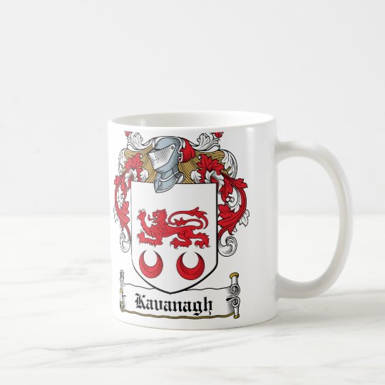 Kavanaugh Family Crest Coffee Mug