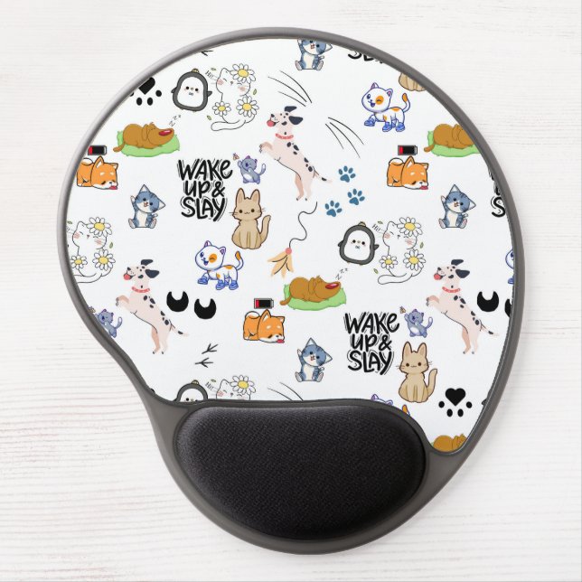 Kawai Pet Lover Mouse Pad (Front)