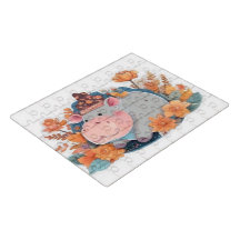 kawaii a little hippo baby shower