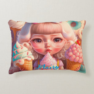 Kawaii accent pillow