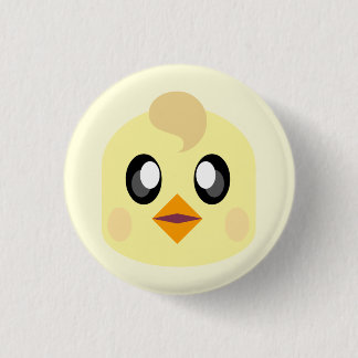 KAWAII ADORABLE CHICKIE PINBACK BUTTON