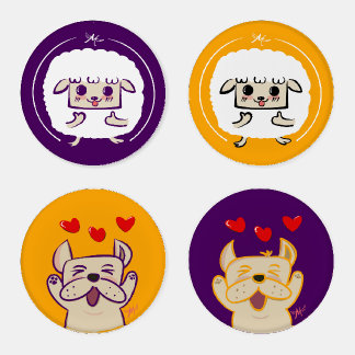 Kawaii Animals Coasters