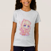 Gacha Life and Gatcha Club Chibi Anime Kawaii Kids Girls Outfits 18 | Kids  T-Shirt