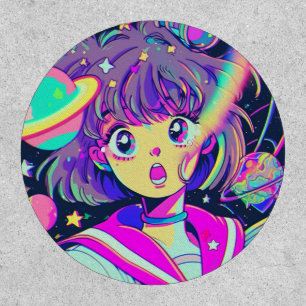 Kawaii Anime Girl Patch
