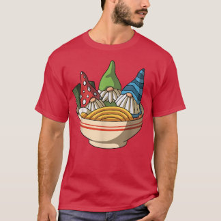 Kawaii Anime Gnomes Asian Noodles Japanese Ramen  T-Shirt