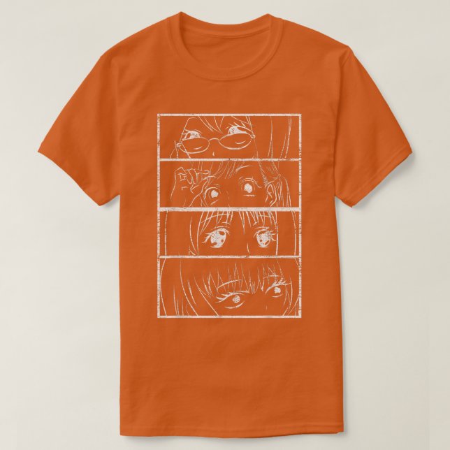 Kawaii Anime Otaku Japanese Girl Japan Manga Anime T-Shirt (Design Front)