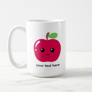 Kawaii Apple Coffee Mug