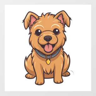 Kawaii Australian Terrier Puppy Wall Decal