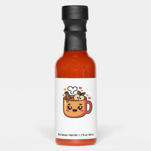 kawaii autumn tea Classic T-Shirt Hot Sauces