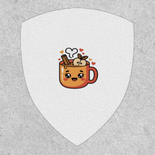 kawaii autumn tea Classic T-Shirt Patch