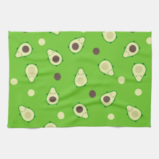 Kawaii Avocados Kitchen Towel