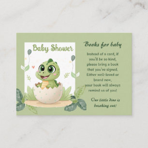 Kawaii Baby Alligator Hatching Eggs Watercolor Enclosure Card