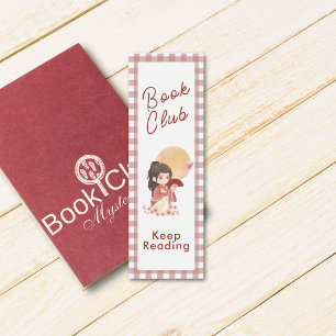 Kawaii Back to School Book Club Bookmark