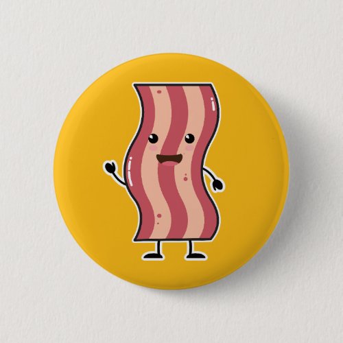 Kawaii Bacon Best Friends Forever BFF Button