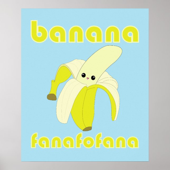Kawaii Banana Fanafofana poster (Front)