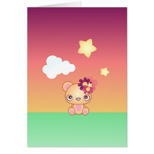 Kawaii Bear Cards (Front)