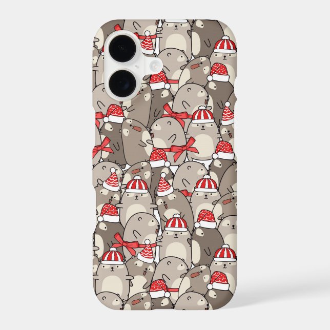 Kawaii Bears Case-Mate iPhone Case (Back)