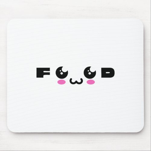 Kawaii Begging Eyes For Food  Mouse Pad