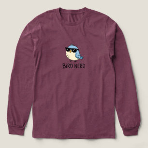 Kawaii Birdwatching Design Tri-Blend Shirt