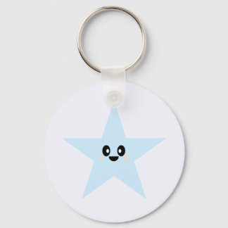 KAWAII BLUE STAR CUTE KEYCHAIN