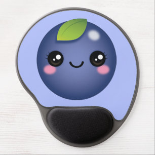 Kawaii Blueberry Gel Mouse Pad