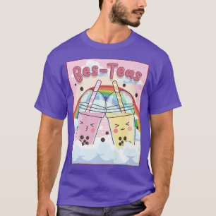 Kawaii Boba Bubble Milk Tea Bes Teas Esthetic 11 T-Shirt