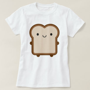 Kawaii Bread / Toast T-Shirt