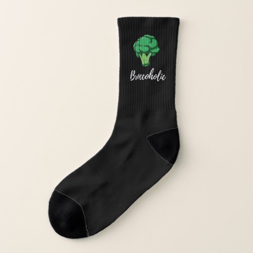 Kawaii Broccoli Lover Design Socks