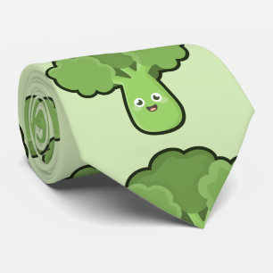 Kawaii Broccoli Neck Tie