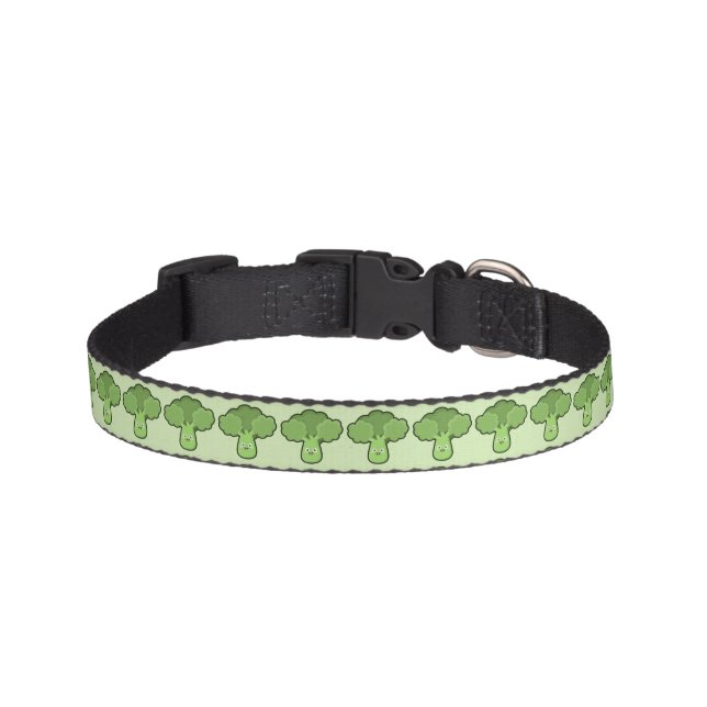 Kawaii Broccoli Pet Collar (Front)