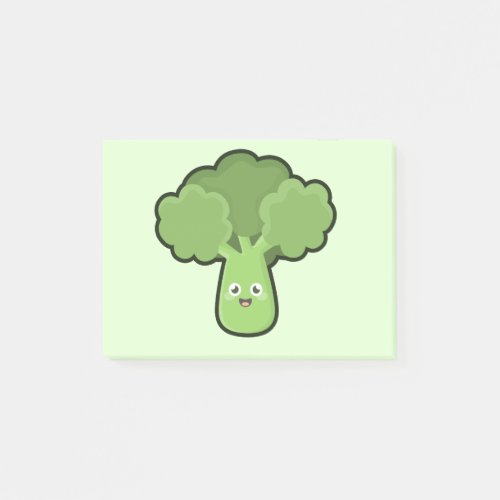 Kawaii Broccoli Post_it Notes