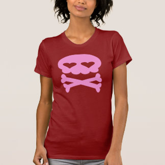 Kawaii Bubble Skull Baby Pink T-Shirt