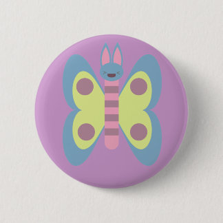 Kawaii Bunnerfly Bunny Butterfly Hybrid Adorable Button
