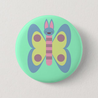 Kawaii Bunnerfly Bunny Butterfly Hybrid Adorable Button