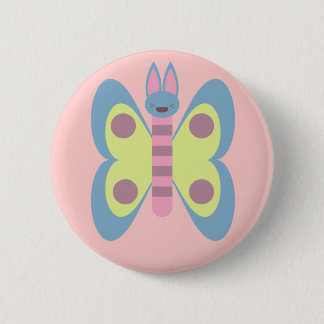 Kawaii Bunnerfly Bunny Butterfly Hybrid Adorable Button