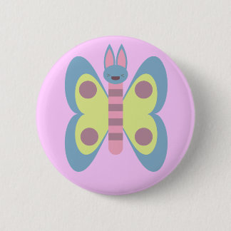 Kawaii Bunnerfly Bunny Butterfly Hybrid Adorable Button