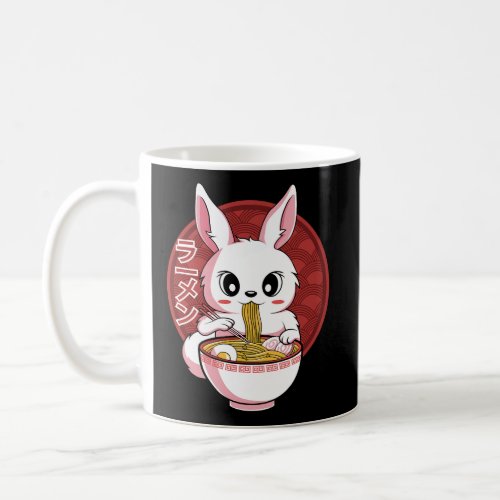 Kawaii Bunny Anime Ramen Japanese Noodles Rabbit L Coffee Mug