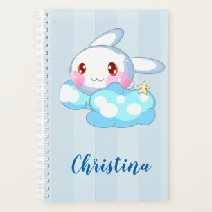 Kawaii Bunny, Cloud & Star Custom Planner