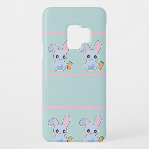 Kawaii Bunny pink mint accessories personalized Case_Mate Samsung Galaxy S9 Case